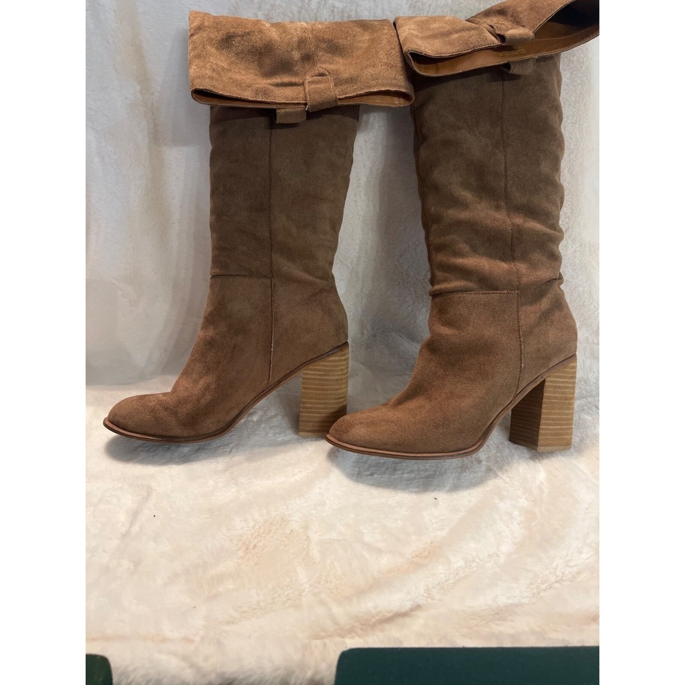 Mi.iM The Saint Slouch Knee-High Boots – Camel Suede, Size 10, Excellent conditi - Picture 8 of 12